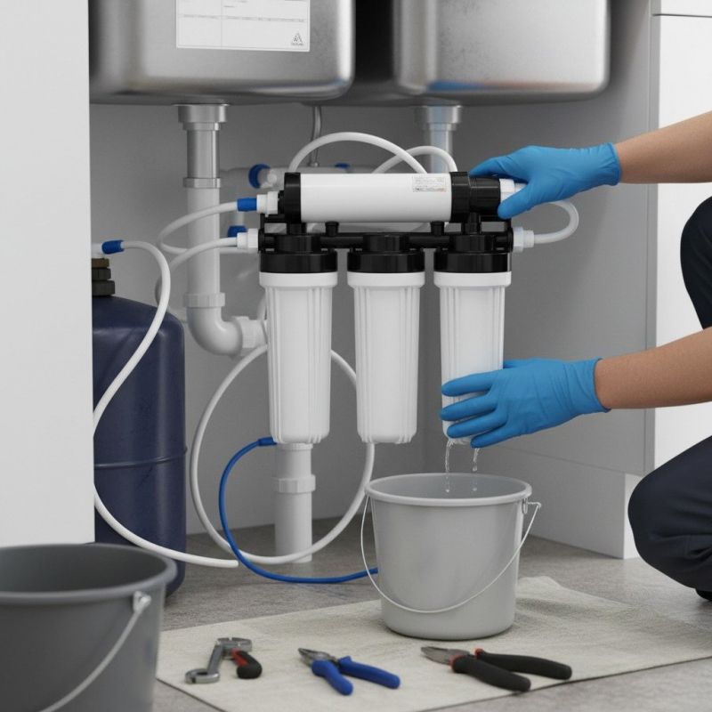 Sink Water Filter Service detail